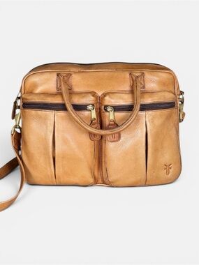 Frye Leather Vintage Weekender Satchel